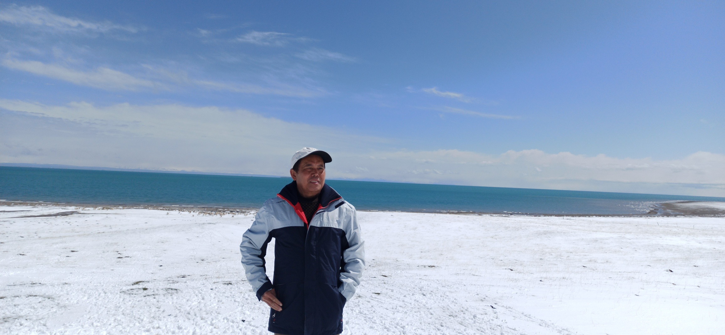 夏天里的一场雪，让青海湖更加妖娆182 / 作者:罗古 / 帖子ID:274993