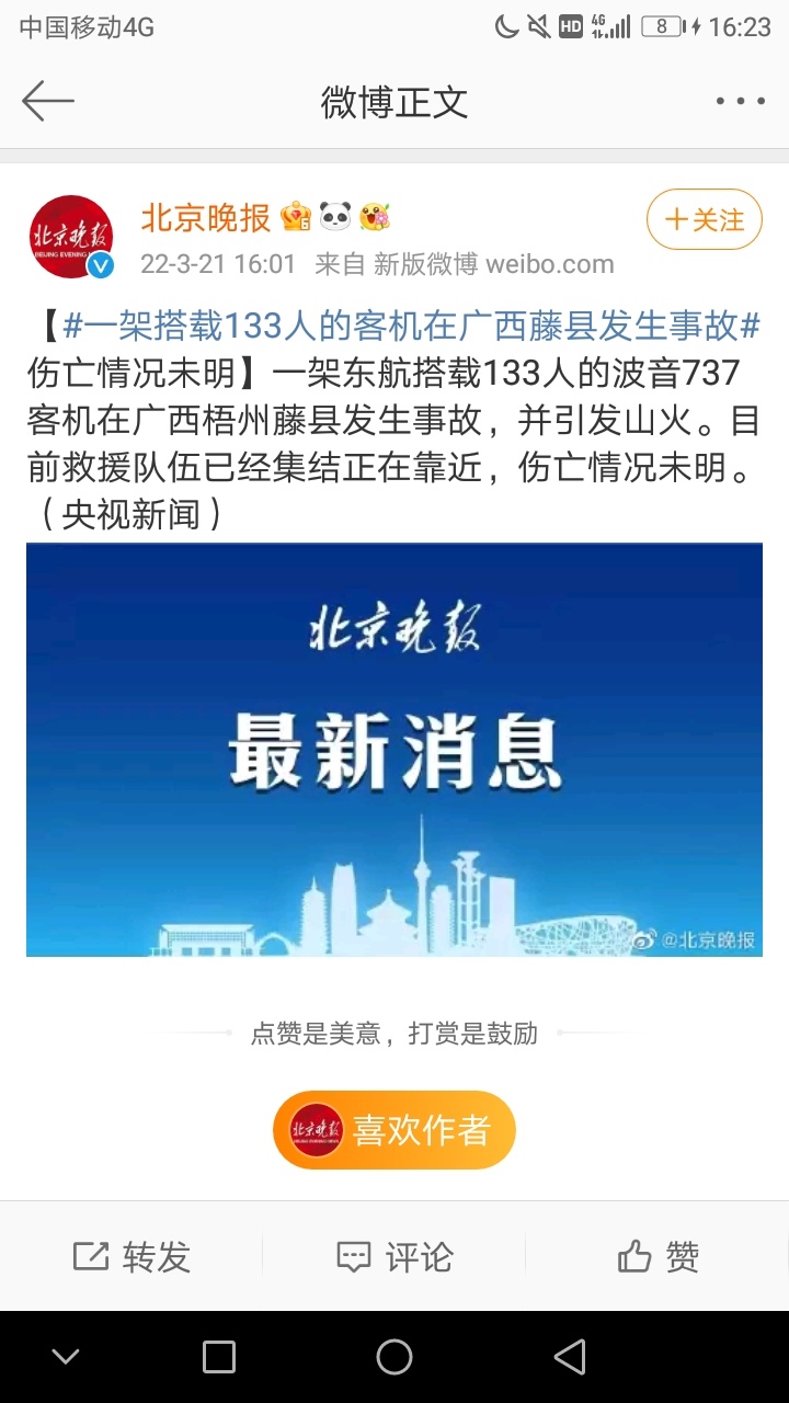 天哪！有架客机掉在藤县49 / 作者:我从来不发帖 / 帖子ID:293798