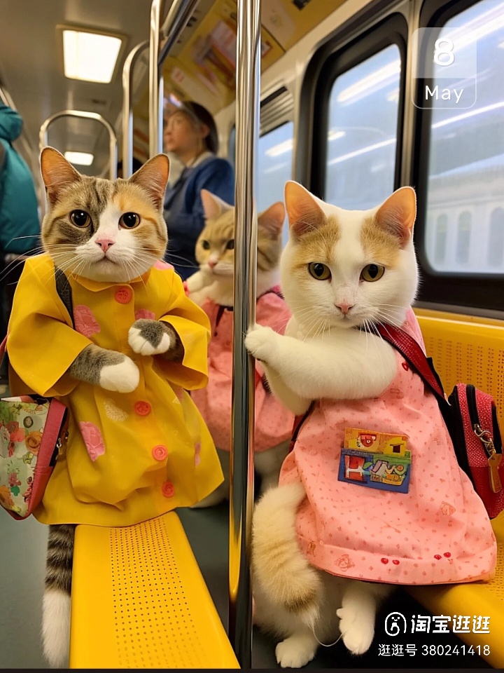 AI画图之猫咪划龙舟28 / 作者:猛龙 / 帖子ID:307888
