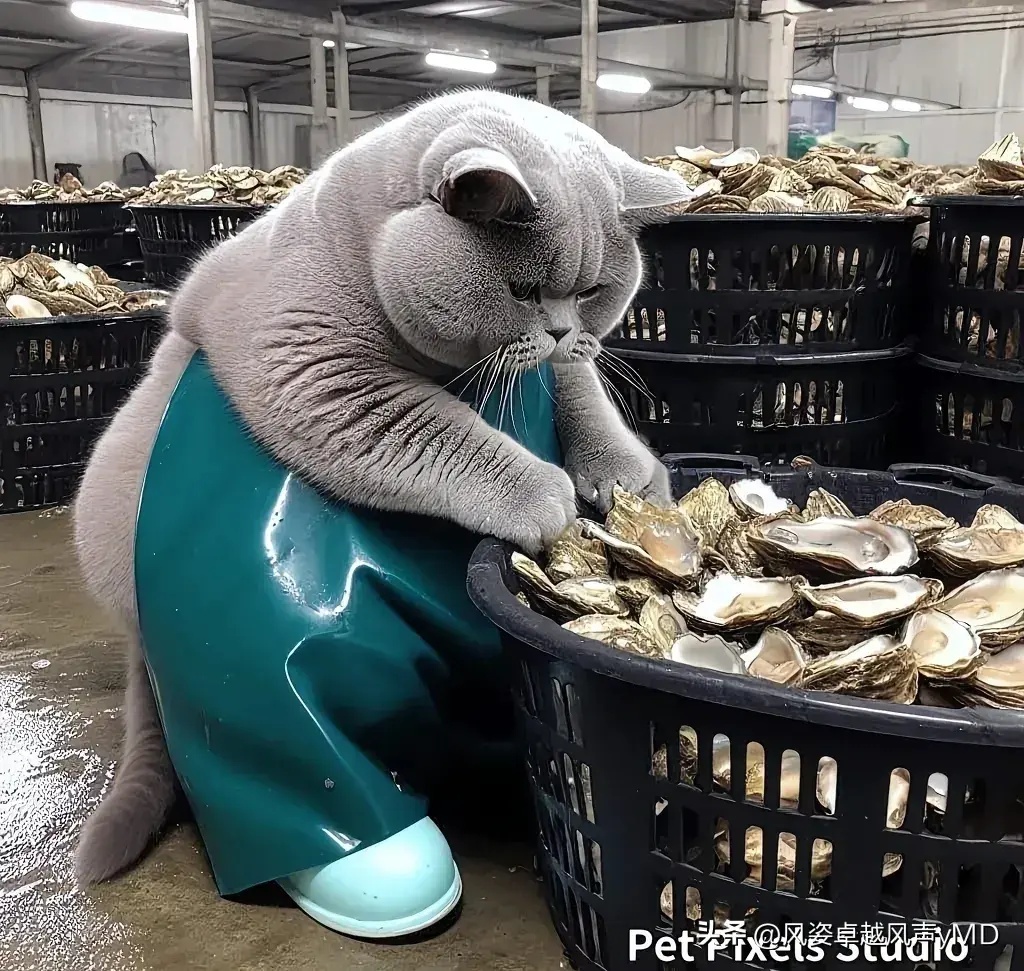 这世界不容易呀，为了生存猫咪都出来打工了708 / 作者:猛龙 / 帖子ID:311637