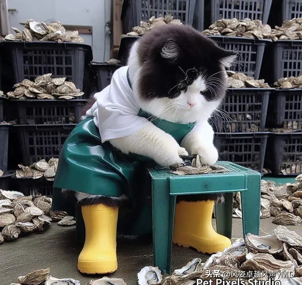 这世界不容易呀，为了生存猫咪都出来打工了546 / 作者:猛龙 / 帖子ID:311637