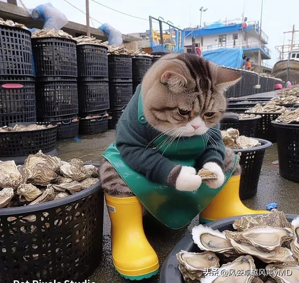 这世界不容易呀，为了生存猫咪都出来打工了259 / 作者:猛龙 / 帖子ID:311637