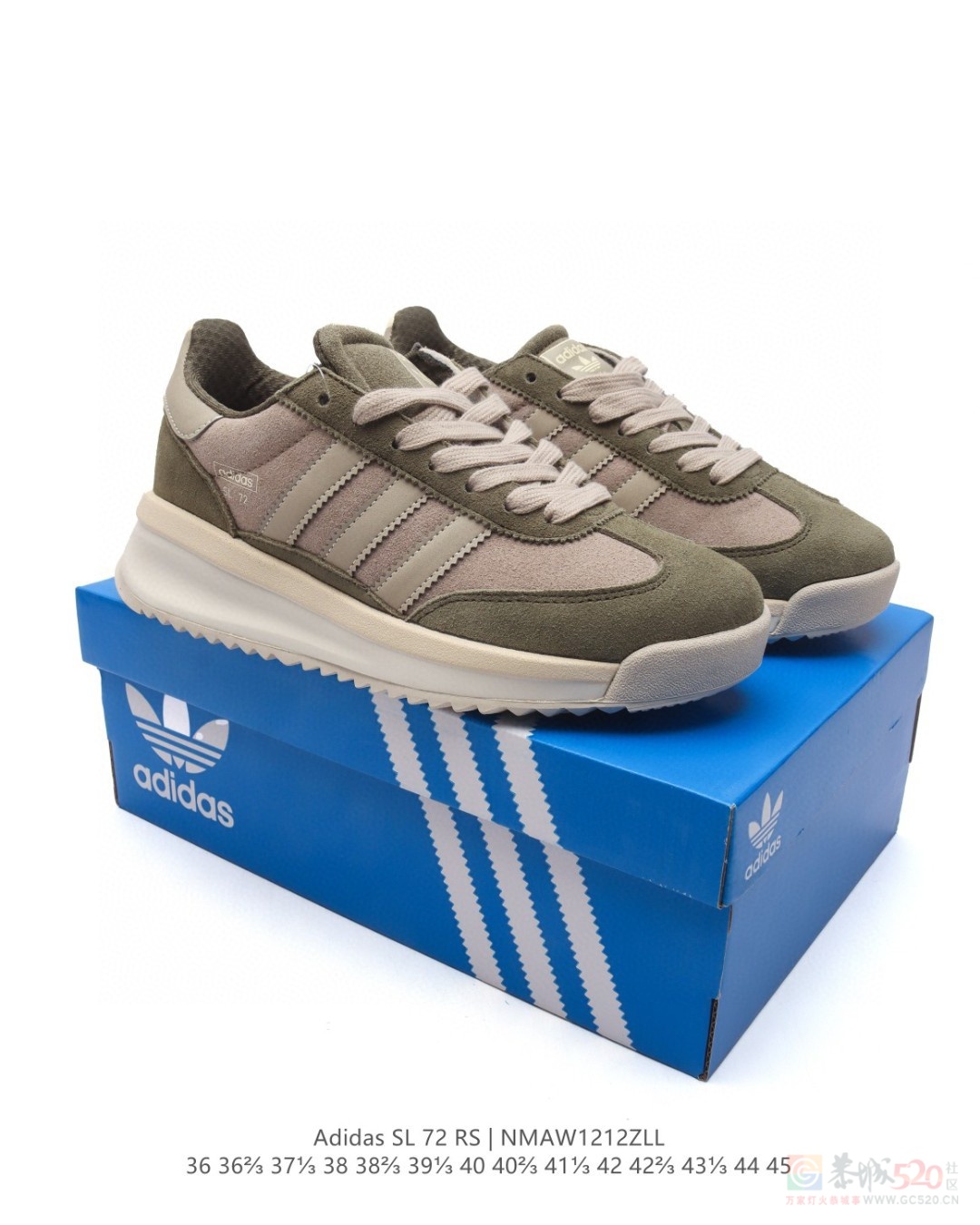 Adidas SL 72 SHOES 经典复古薄底运动鞋 130一双4 / 作者:后四位 / 帖子ID:318177