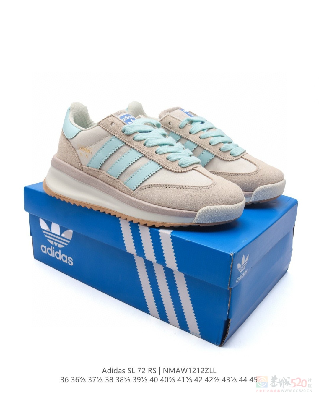 Adidas SL 72 SHOES 经典复古薄底运动鞋 130一双300 / 作者:后四位 / 帖子ID:318177