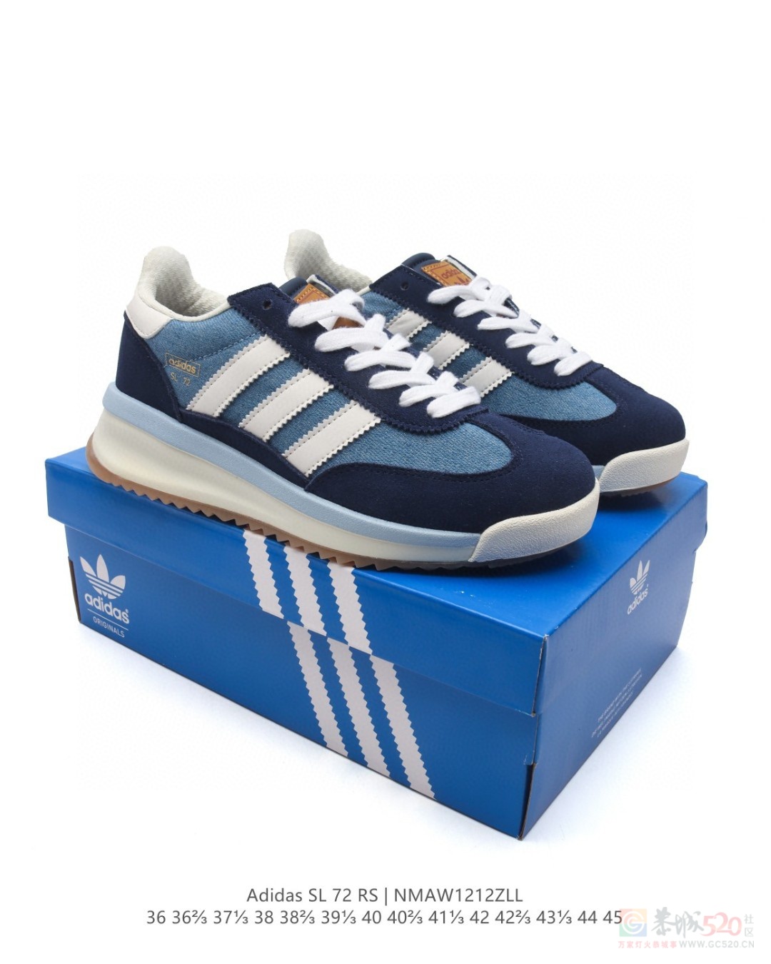 Adidas SL 72 SHOES 经典复古薄底运动鞋 130一双156 / 作者:后四位 / 帖子ID:318177