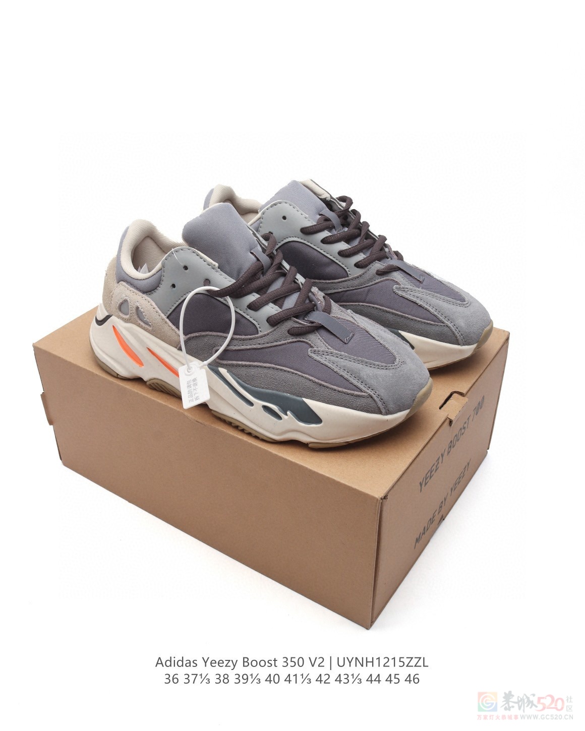 Yeezy 700 V2? 3M反光椰子厚底男女老爹鞋 140一双965 / 作者:后四位 / 帖子ID:318222