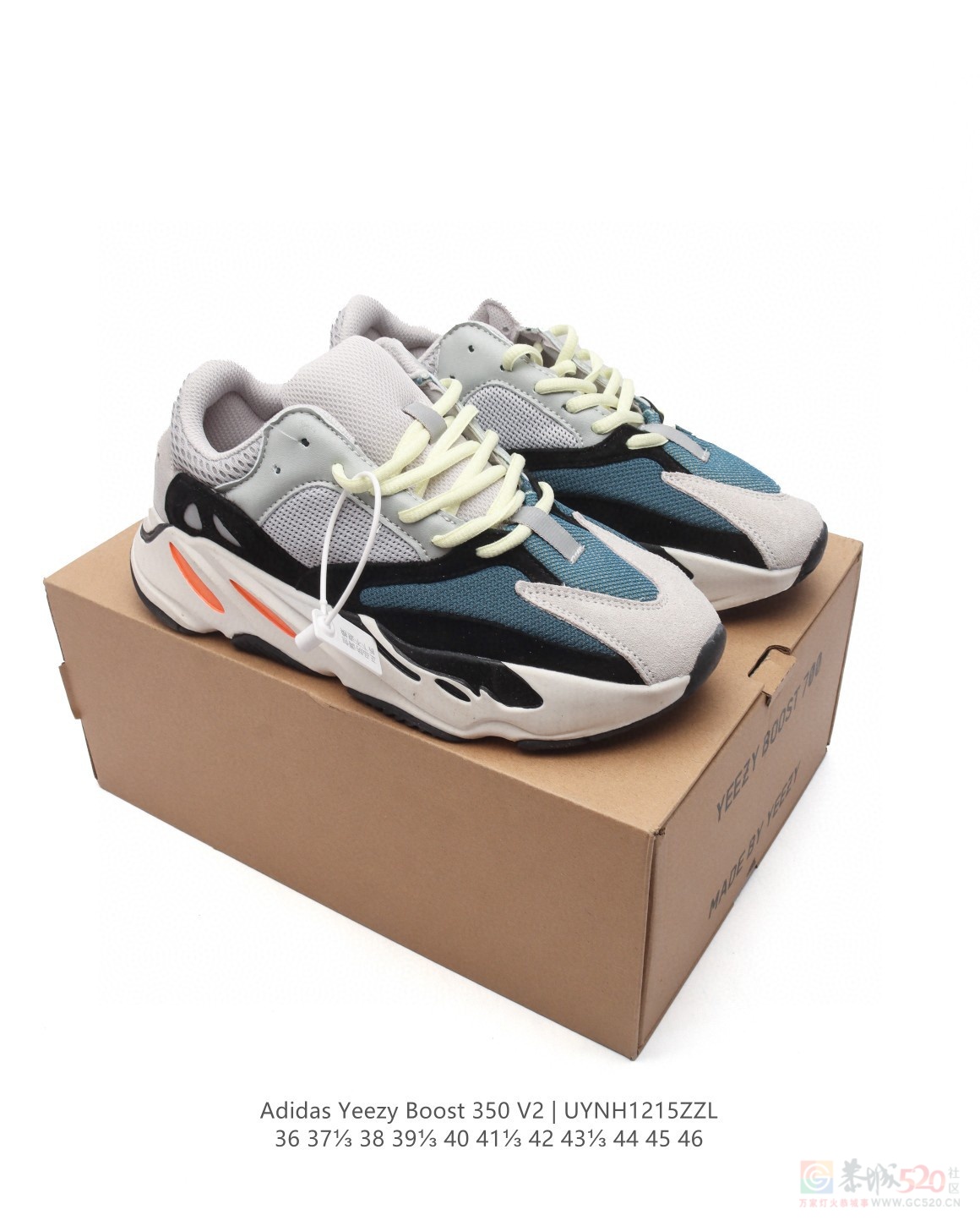 Yeezy 700 V2? 3M反光椰子厚底男女老爹鞋 140一双319 / 作者:后四位 / 帖子ID:318222