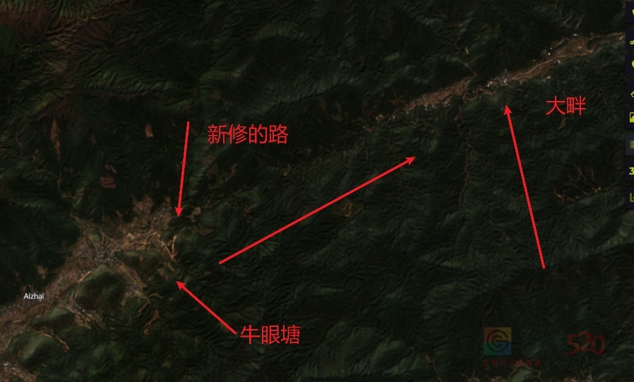 卫星地图看近日恭城大火879 / 作者:Hjs / 帖子ID:318568