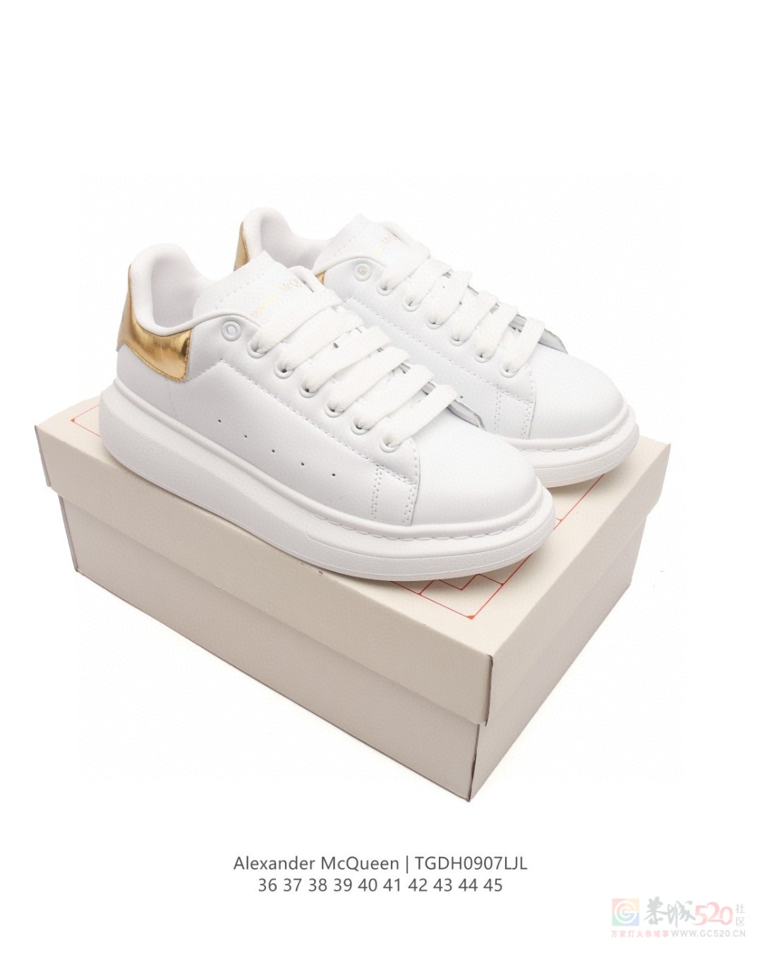 AlexanderMcQueen 厚底小白鞋 140一双57 / 作者:后四位 / 帖子ID:318663