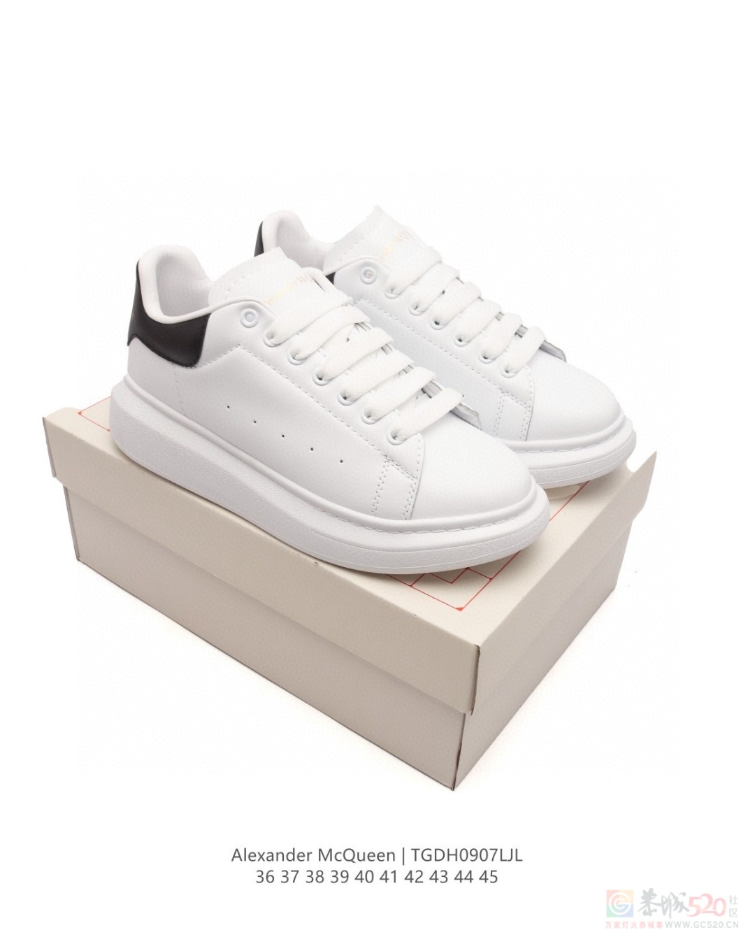 AlexanderMcQueen 厚底小白鞋 140一双118 / 作者:后四位 / 帖子ID:318663