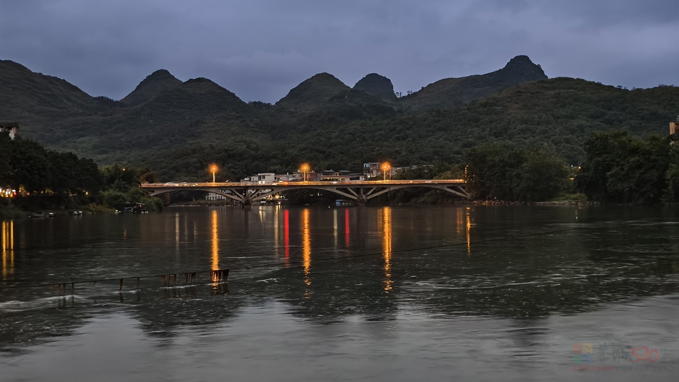 茶江燕岩桥夜景掠影685 / 作者:风云客 / 帖子ID:319853